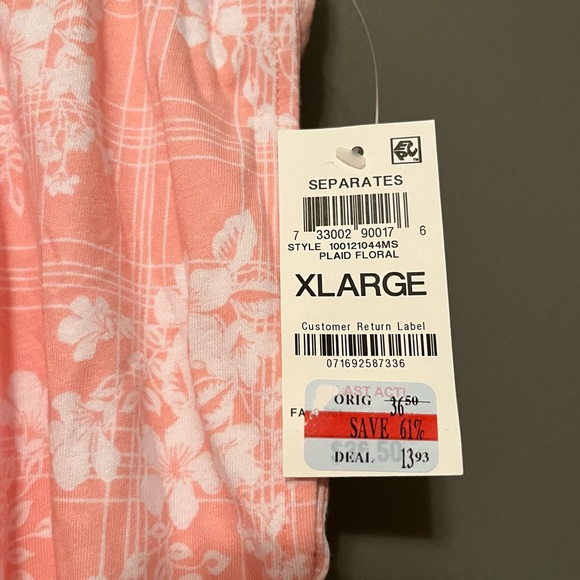 NWT Charter Club Sz XL PJ Top & Bottoms Set! - Picture 6 of 7